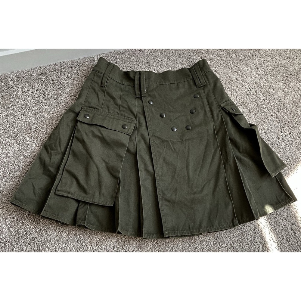Utilikilts Kilt Men 34 Brown Spartan Gorpcore Preppy Rowdy Piper USA Gorpcore